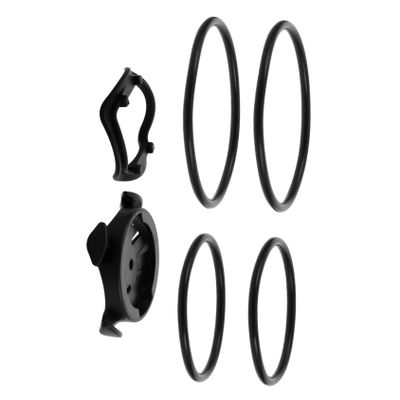 BESPORTBLE Bicycle Computer Mount with Strap Lightweight Plastic Handlebar Mount for Road and Mountain Bikes Easy Installation Cycling Device Holder for Sports Cameras and Navigation
