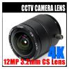 12Megapixel 4K 3.2mm Lens Fixed CS Lens 12MP 3.2mm 150 Degree 1/1.7 for 4K IP CCTV Box Camera view 2