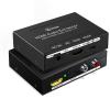 4K HDMI Audio Extractor Converter, HDMI Audio Video Splitter Adapter + Optical Toslink SPDIF Digital Audio + L/R Stereo Analog Compatible with Fire Stick Blu-Ray Player TV Box(1 Pack) view 1