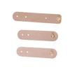 SHINEOFI 3Pcs PU Leather Cable Storage Organizer Golden Earphone Cord Keeper Compact Wire Management Winder for USB and Computer Cords for Travel Everyday Use view 1