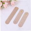 SHINEOFI 3Pcs PU Leather Cable Storage Organizer Golden Earphone Cord Keeper Compact Wire Management Winder for USB and Computer Cords for Travel Everyday Use view 3