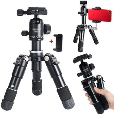 Travel Camera Tripod Lightweight Aluminum for DSLR SLR DV with Carry Bag