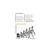 Travel Camera Tripod Lightweight Aluminum for DSLR SLR DV with Carry Bag view 2