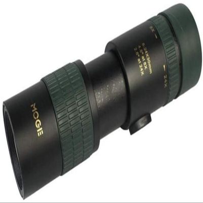 8-24 X 30 Telescopic Zoom Monocular, Mini Metal Telescope, Portable HD Monocular for Bird Watching Hunting Camping