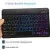 Aidashine Keyboard Case for iPad 9.7(2017/2018) Air2/Pro9.7, Backlit Detachable Wireless Keyboard Case,Deep Green view 4