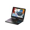 Aidashine Keyboard Case for iPad mini 7 A17 Pro/Mini 6th Generation, 360 Rotatable Touchpad and 7 Color Backlight Keyboard,Black view 1