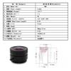 3MP 2.5mm CS Lens Suitable for Both 1/2.7" CCTV CMOS Chipsets for HD IP Cameras and Security Camera view 4