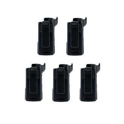 5 Pack Radio Holster Walkie Talkie Holder for Duty Belt Compatible for APX6000XE APX8000XE APX6000Li Carry Case for PMLN5880 PMLN5880A PMLN7902A PMLN7902