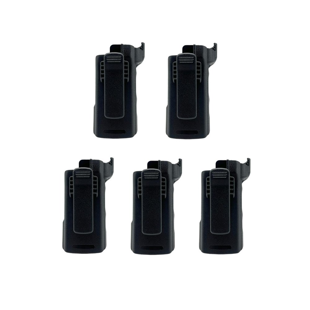 5 Pack Radio Holster Walkie Talkie Holder for Duty Belt Compatible for APX6000XE APX8000XE APX6000Li Carry Case for PMLN5880 PMLN5880A PMLN7902A PMLN7902