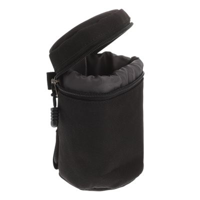 NUOBESTY Camera Lens Storage Bag Durable and Lightweight Pouch for DSLR Lenses Compact Design for Photographers Practical Choice for Camera Lovers