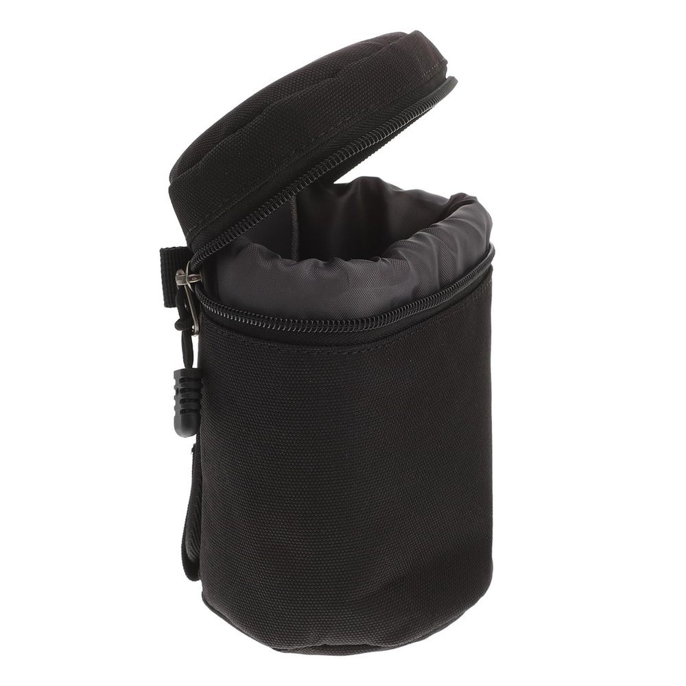 NUOBESTY Camera Lens Storage Bag Durable and Lightweight Pouch for DSLR Lenses Compact Design for Photographers Practical Choice for Camera Lovers