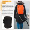 NUOBESTY Camera Lens Storage Bag Durable and Lightweight Pouch for DSLR Lenses Compact Design for Photographers Practical Choice for Camera Lovers view 2