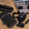 NUOBESTY Camera Lens Storage Bag Durable and Lightweight Pouch for DSLR Lenses Compact Design for Photographers Practical Choice for Camera Lovers view 4