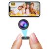 4K HD Mini Camera, HD Night Vision Home Nanny - Smallest WiFi Wireless Camera with Motion Detection, App Control, Cloud Storage and SD Storage for Pet/Infant/Car Surveillance view 1