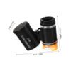 KALLORY Portable Microscope Handheld Magnifier with LED Lights Compact Microscope for Coins Jewelry Antiques and More for Adults and Hobbyists view 2