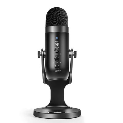 A1DFDFGOQSFG Professional Microphone Cardioid Condenser PC Computer Mic Stand for Streaming Video Gaming Singing (D As Shown)