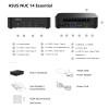 Cutesliving NUC 14 Elite Mini PC Compatible with Intel N97 Quad-Core, 16GB DDR5 RAM, 4K Triple Display, Wi-Fi 6E, Compact 0.56L Design for Office/Digital Signage/Embedded Use(16GB RAM + 1TB SSD) view 3