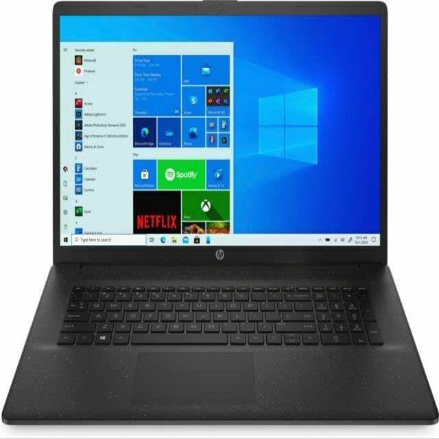 HP 17-CN000 Laptop 2022 17.3 FHD 1920 x 1080 Display Intel Core i7-1165G7, 4-core, Intel Iris Xe Graphics, 64GB DDR4, 2TB SSD, Wi-Fi 6, Bluetooth 5.2, 720p HD Camera, Windows 10 Home