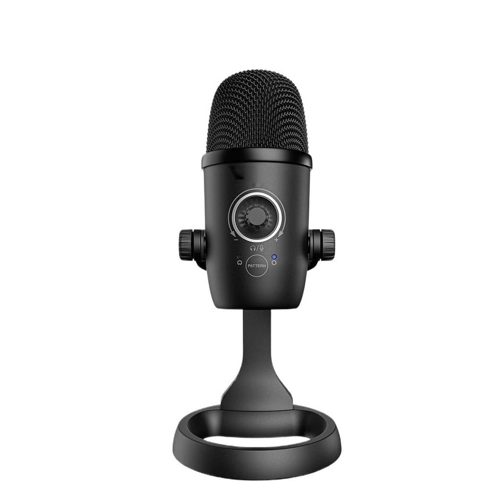 A1DFDFGOQSFG Microphone for Gaming Streaming Condenser Mic for PC Computer Laptop Smartphone Recording (D As Shown)