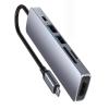 8port USB C Docking Stations HDMIs Adapter 4K30Hz PD55W For Laptop Tablets Speed Data Transfer And Quick Charging Docking Stations view 1