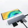 8port USB C Docking Stations HDMIs Adapter 4K30Hz PD55W For Laptop Tablets Speed Data Transfer And Quick Charging Docking Stations view 4