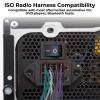 8+8 Pin Universal Car Radio Stereo Wiring Harness Car Audio Video Wire Cable Power Speaker Connector Radio Harness Adapter Replacement for Auto CD DVD Audio Video Receivers view 3