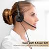 Arama 2-Pack USB Headset with Microphones for PC, Computer, Laptop - Clear Sound Quality with Mute Button & Volume Control - Ideal for Streaming, Office, Zoom Calls view 2