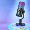 A1DFDFGOQSFG Gaming Microphone with Type C Adapter for Phone PC Breath Light Zero Latency for Podcasting Streaming (D As Shown) view 2