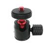 Mini BallHead 360 Swivel 1/4 Screw Tripod Ball Head Lock Knob for DSLR Camera Monopod Flash Light Stand Video Photo Accessories Screw Parts381(C) view 2
