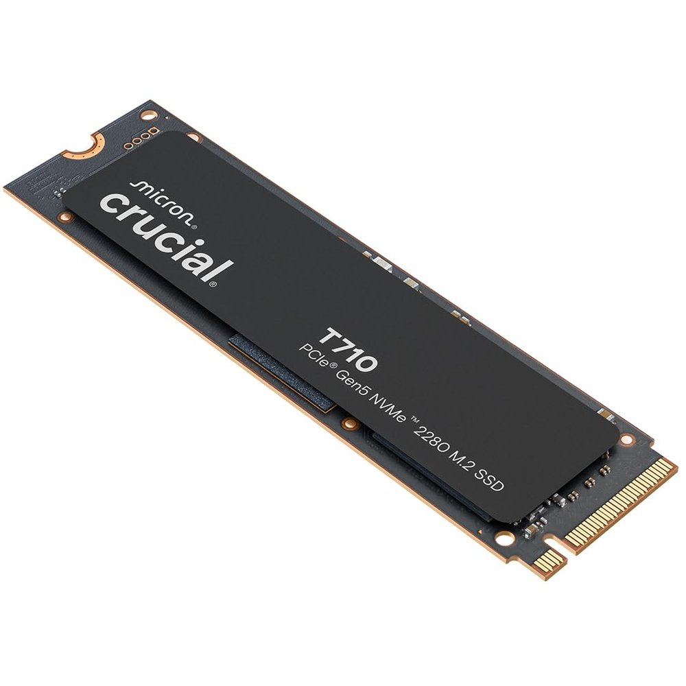 Crucial T710 4TB 3D NAND NVMe PCIe Gen 5.0 M.2 SSD up to 14,500MB/s CT4000T710SSD8-JP