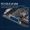 12th/13th Generation Core 8505 NAS/i5-12450H motherboard/4x2.5G/6 SATA3.0/6x M.2 NVMe/Dual SFF-8643 (i5-12450H+SFP 8643 4M.2-NVMe) view 2