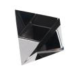 1pc Prism Optical Glass Crystal Pyramid Height 40mm Rectangular Pyramid Polyhedral Popularization of Science Studying Home Students view 1