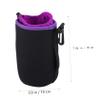 balacoo Shockproof Camera Lens Protective Case for DSLR Neoprene Pouch with Belt Loop Clip for Secure Transport Moisture Scratch Resistant view 4