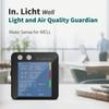 In.Licht Well-PortableWELLCertified 19in1 Light & Indoor Air Quality Monitor (PM2.5/PM1.0, CO2, TVOC, HCHO, CCT, Flicker, EML, LUX) with Bluetooth App & OneTap Report Export view 2