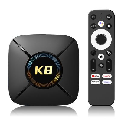 Android TV Box, Android Box 14.0 2GB RAM 32GB ROM Rk3518 Quad Core ARM Cortex -A53 4K Support 2.4G/5.0GHz Dual WiFi6 BT 5.0 USB 3.0 Smart TV Box