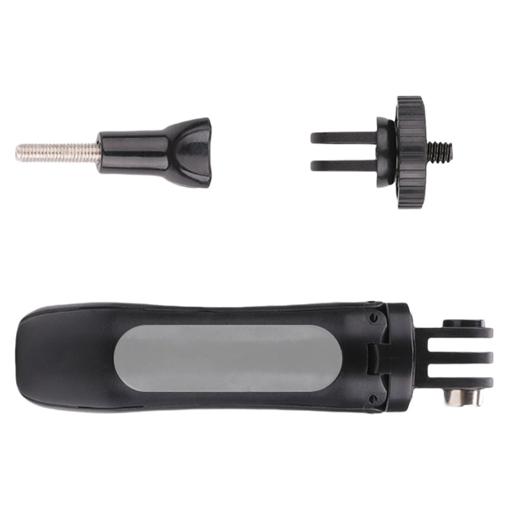 WEISUYUUS Compact Lightweight Small Tripod for Action Cameras Stable 360 Degree Rotation Mounting Aluminum Alloy Selfie Stick
