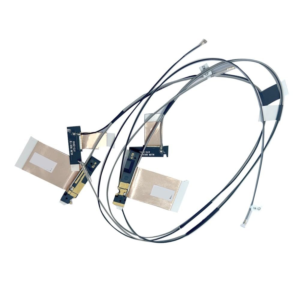 Zahara MIMO WLAN WiFi Antenna Cable Replacement for Lenovo ThinkPad X13 Gen 2 20WK 20WL 20XH 20XJ X13 Gen 3 21BN 21BQ 21CM 21CN HX3B0 DC33001QG20 DC33001QG30 5A30Z88163
