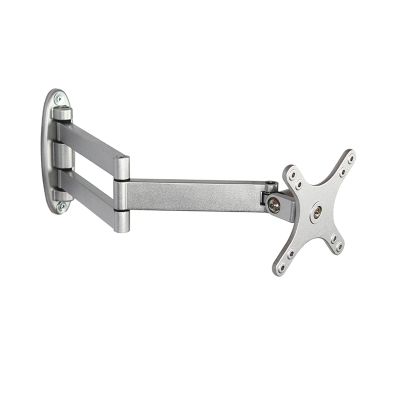 Monitor Arm Gas Monitor Stand Hanger Wall-Mounted Monitor and TV Mounting Bracket, Tilt and Rotation, Monitor Arm Desk Mount Fits 12 to 24 Inch Sns Monitor Desk Mount,Black