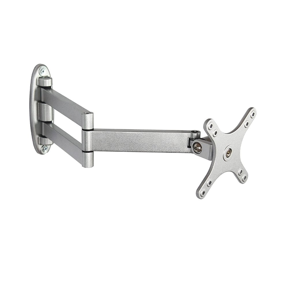 Monitor Arm Gas Monitor Stand Hanger Wall-Mounted Monitor and TV Mounting Bracket, Tilt and Rotation, Monitor Arm Desk Mount Fits 12 to 24 Inch Sns Monitor Desk Mount,Black