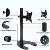 Table Top TV Stand,Full Motion TV Stand Mount with U-Shaped Metal Base Design,15tilt Angle Adjustment,Tabletop TV Base Fits LCD Flat Sn and Curved TVs TV Mount TV Stand,A view 4