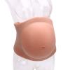 YUYTE Silicone Fake Pregnant Belly Bump, Artificial Baby Bump Adjustable Lightweight Soft for Parties Performances, Training (antique Brass) view 3