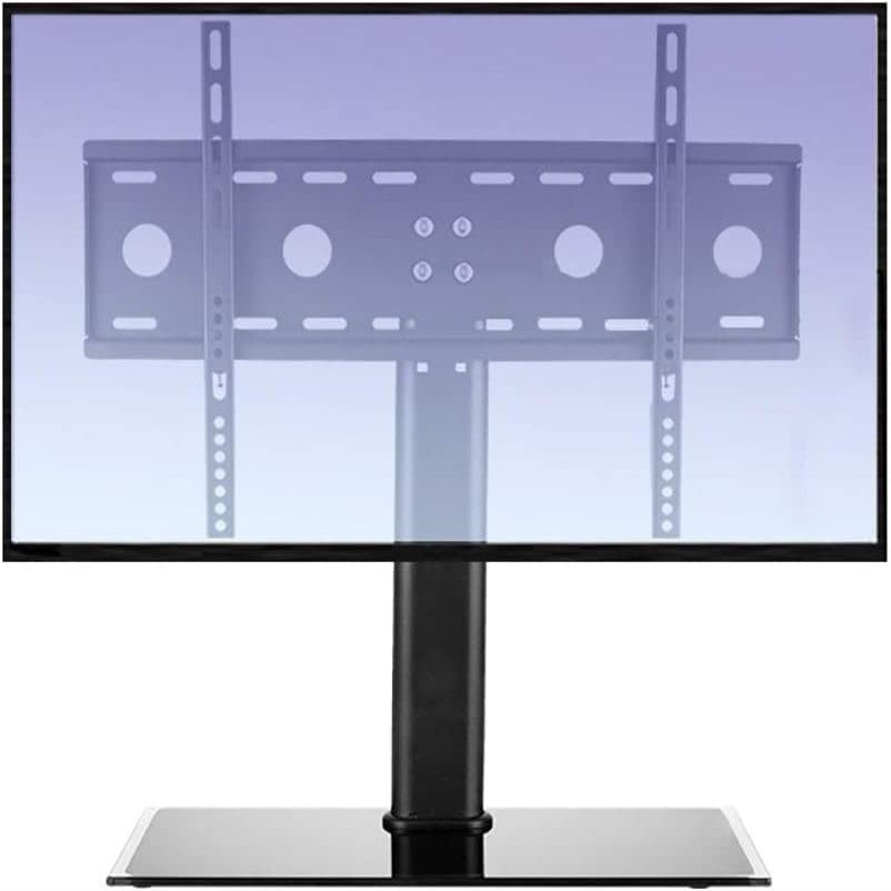 Universal LCD TV Base Bracket with Increased Lifting Capability Desktop Computer Display Hanger for 32 44 Inch TVs 30kg Weight Capacity TV Mount Stand for Home and Office