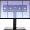 Universal LCD TV Base Bracket with Increased Lifting Capability Desktop Computer Display Hanger for 32 44 Inch TVs 30kg Weight Capacity TV Mount Stand for Home and Office view 1