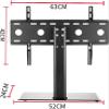 Universal LCD TV Base Bracket with Increased Lifting Capability Desktop Computer Display Hanger for 32 44 Inch TVs 30kg Weight Capacity TV Mount Stand for Home and Office view 2