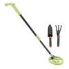 shenruifa Metal Detector Pinpointer Finder Tool for Inspection Searching (Green Detector Rake Shovel) view 3