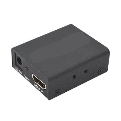 LINGQE 4K*2K HDMI-Compatible 2.0 Extender Repeater 40M 3D 18Gbps HDMI 2.0 Signal Amplifier Adapter for P;S/4 HDTV PC M>oni>tor