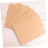 IMIKEYA 30Pcs Kraft Paper Cd Dvd Sleeves Storage Envelopes for Media Simple Convenient Design for Transfer view 3