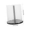 PRETYZOOM 4Pcs CD DVD Storage Organizer Bins Plastic Holders for Discs Water Resistant Design for Shelf Countertop Use Modern and Space Saving view 2