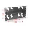 Floor TV Stand Universal TV Mount Fixed Wall Hanging Buckle Type Wall-Mounted TV Bracket for 12 to 32 Inch Flat Sn TVs, Holds Up to 77 Lbs,Max 200x200mm Wall Mounted tv Stand view 3