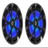 SSV Works 8" Front Kick Panel Pods+Black Rockville Speakers 4 Polaris Slingshot view 2